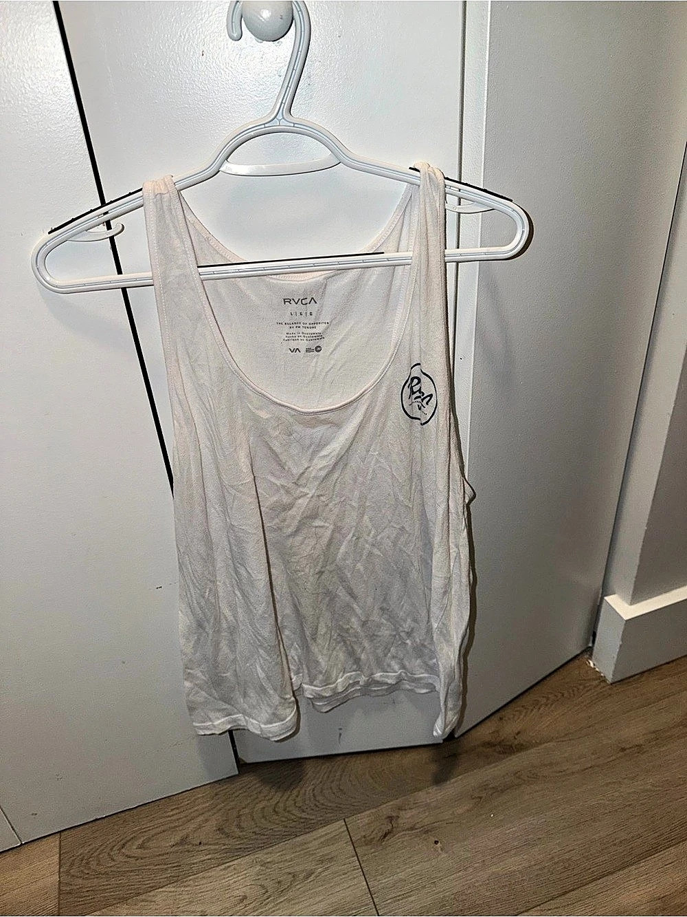 RVCA white tank